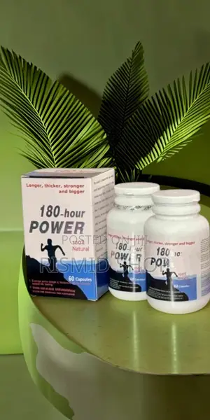 180-Hour Premium Manhood Capsules - Men's Stamina & Power