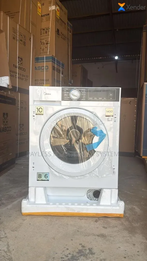 Midea Front Load 10kg Washing Machine - MF200W100WB/T - 1