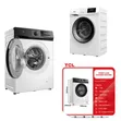 TCL 7KG Front-Load Inverter Washing Machine (P607FL) - White - 2