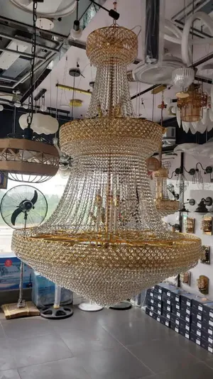 Grand Duplex Crystal Chandelier 800mm x 1200mm