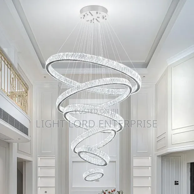 Modern 3-Color Pendant LED Chandelier - 1