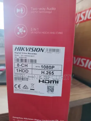 Hikvision 8 Channel 2MP DVR with Two-Way Audio