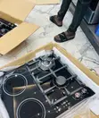 Kenwood 90cm 2 Gas + 2 Electric Hob (Black Glass) - 2