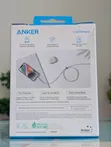 Anker 322 USB-C to Lightning Cable 6ft Braided - White - 2