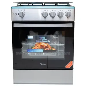 Midea 4-Burner 60x60cm Gas Cooker with Grill