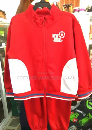Kids Red Tracksuit - 4T