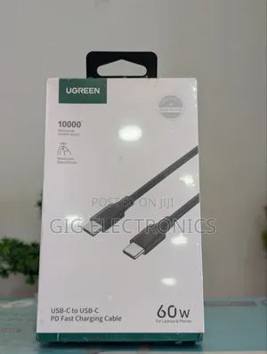 UGREEN 2 Meter 60W Type-C to Type-C 2.0 Cable - US286