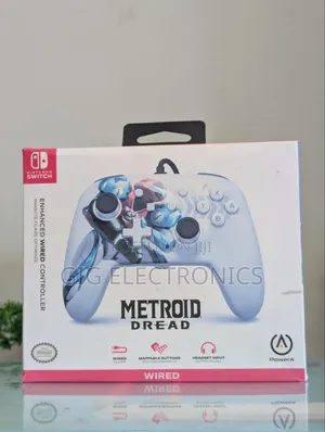 PowerA Enhanced Wired Controller for Nintendo Switch - Metroid Dread Edition