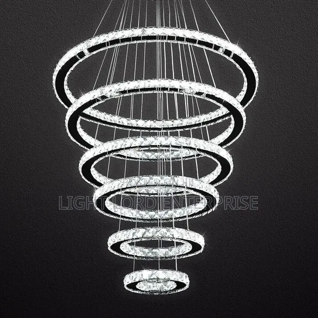 Stained Glass LED Pendant Light - 1
