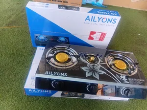 Brand New Ailyons 3-Burner Gas Cooker