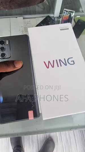 New LG Wing 5G 256GB Black
