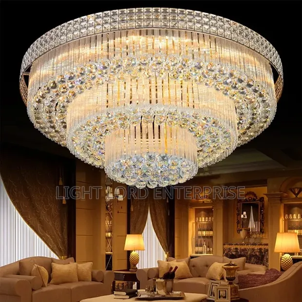 Conference Hall Crystal Chandelier Light - 1