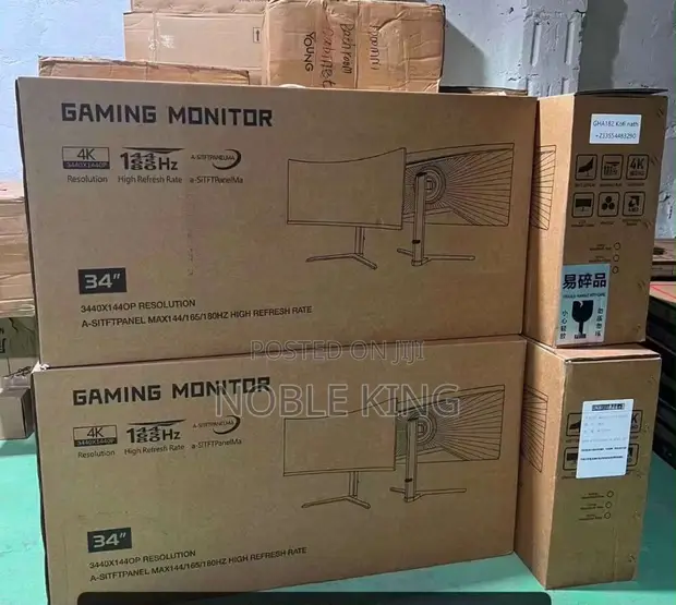 34-Inch Curved Gaming Monitor - 1