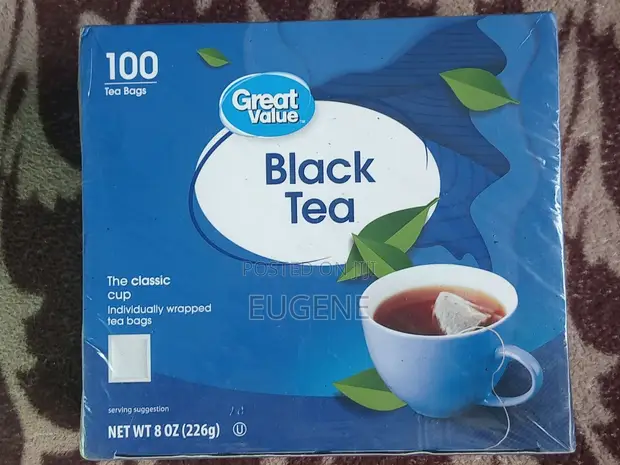 Great Value Black Tea (100 Tea Bags) - 1