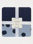 Ladies Blue Spotted Short Sleeve Pyjamas - 2
