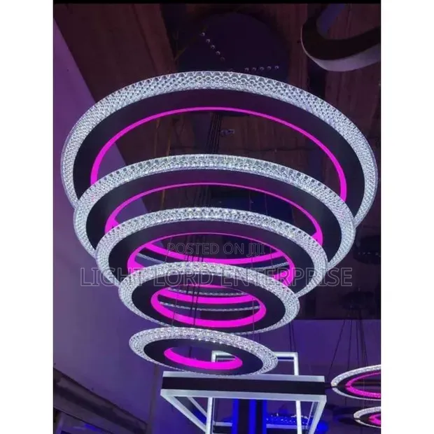 5-Layer Dropping LED Pendant Light - 1