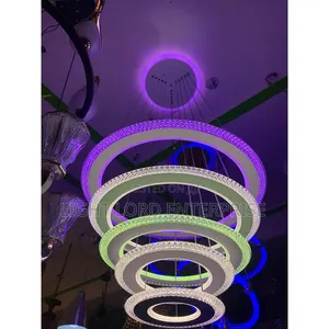 Roundzagon 5-Layer Chandelier Light