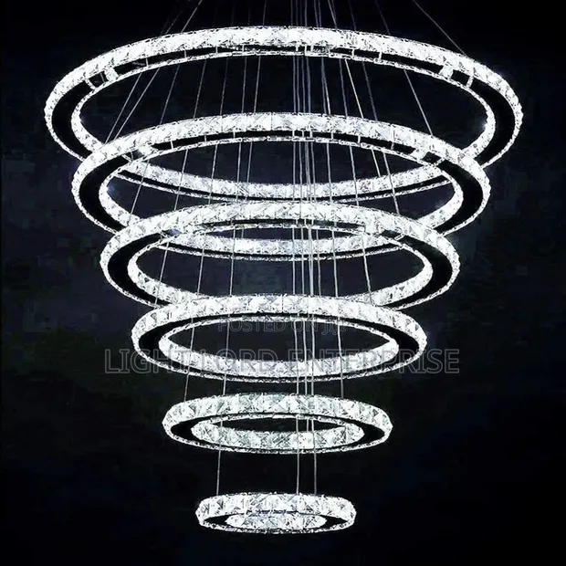 Funnel Cap Ring Pendant Light - 1