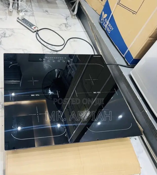 Brand New Kenwood 60cm Tempered Glass Hob (Black) - 1