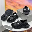 Balenciaga Track Sandals - Triple Black - 2