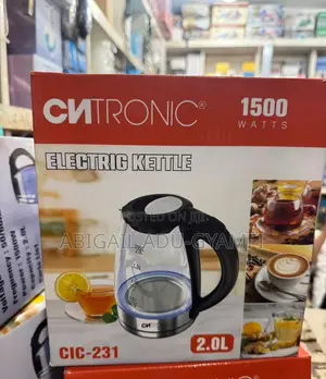 Cntronic 2.0L Glass Kettle