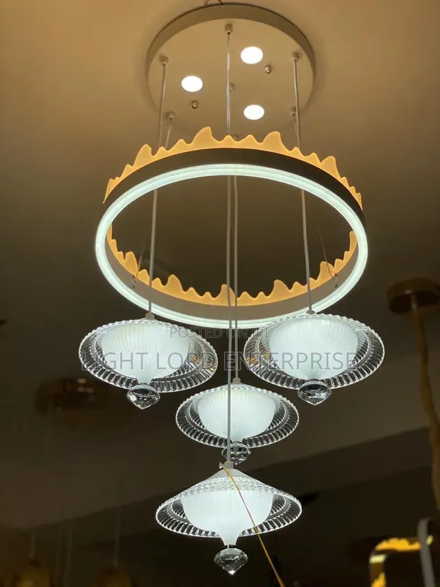 Zimbabwe Jerry Fish LED Pendant Light - 1
