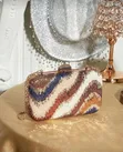Classy Elegant Statement Clutch Bag - 4