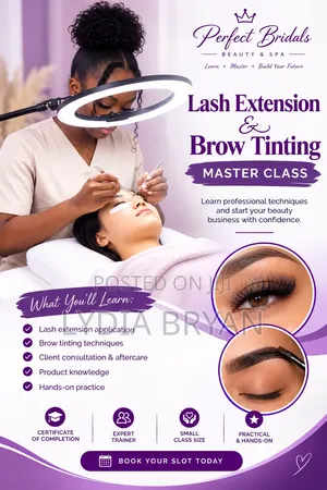 Eyelash Extension & Brow Tinting Course