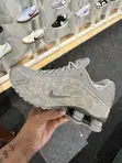 Original Nike Shox College Gray Sneakers - 1