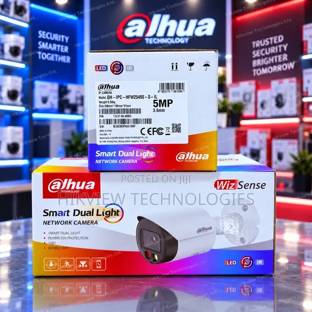 Dahua IPC-HFW2549S-S-IL 5MP Smart Dual Light Bullet Camera - 1