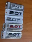 Honda Accord 2.0T Emblem Badge - Rear Trunk Sticker - 2