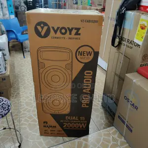 Voyz 2000W Bluetooth Portable Speaker with Microphone