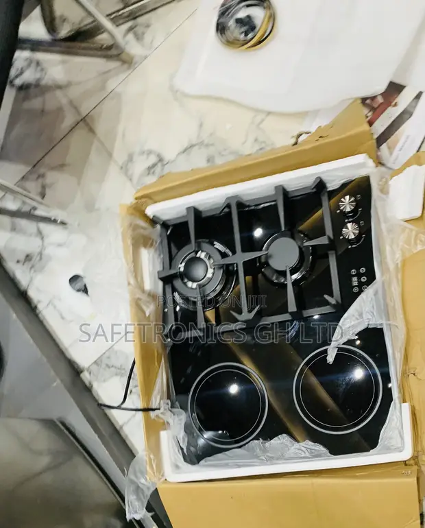 Kenwood 60cm 2 Gas + 2 Electric Hob - 1