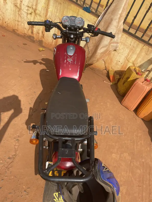 New Royal RY125 Motorcycle 2025 Red - 1