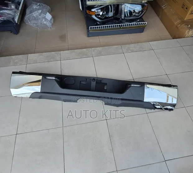 Toyota Tundra Rear Bumper (2022-2026) - Chrome Plated - 1