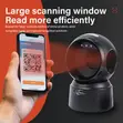 NETUM NT-A5 Desktop Barcode Scanner - Wireless & Rechargeable - 3