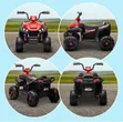 Kids Rechargeable Electric ATV Quad Bike - Red/Black - 2