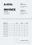Professional Invoice Design for Businesses - 2