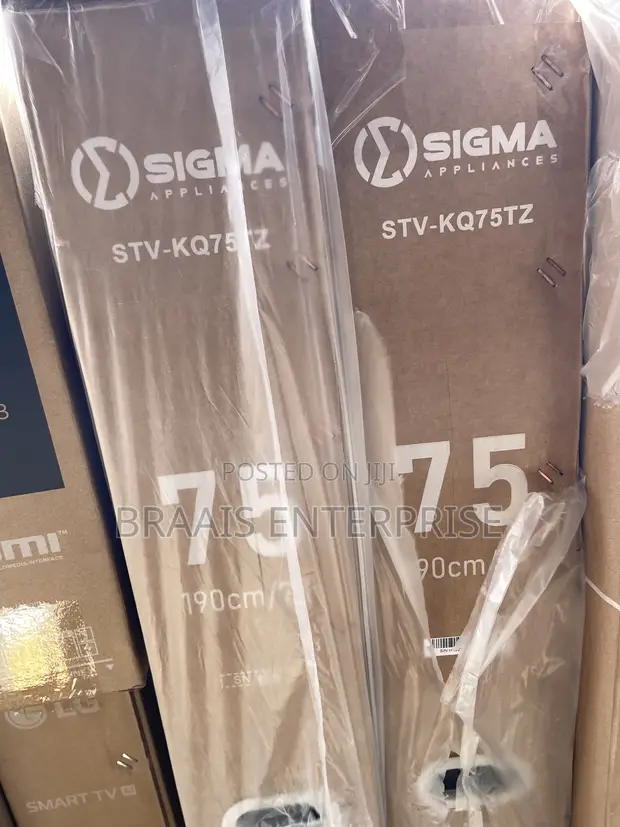 Sigma 75” Smart Tizen OS QLED TV - 1