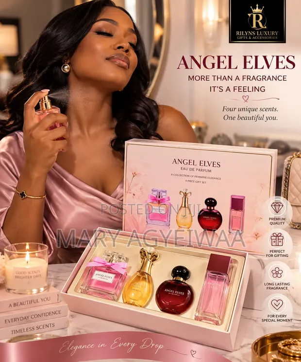 Angel Elves 4-Piece Eau de Parfum Gift Set for Women - 1