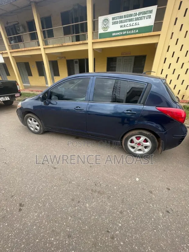 Nissan Versa 2008 Blue - 1