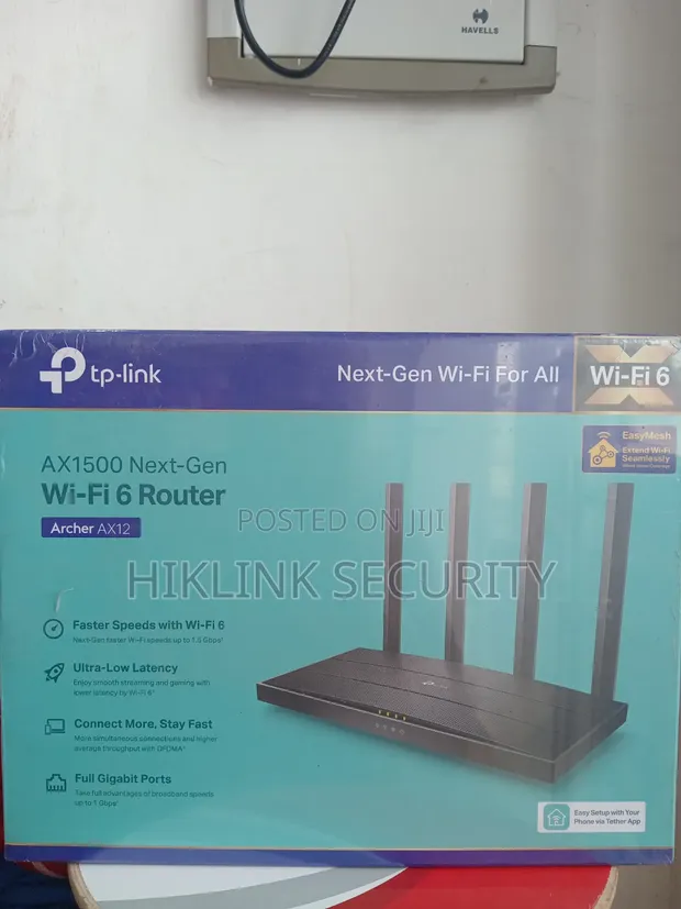 TP-Link Archer AX12 WiFi 6 Router - 1