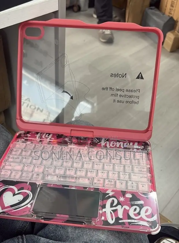 iPad Magic Keyboard with 360 Rotation & Light-Up Keys - 1