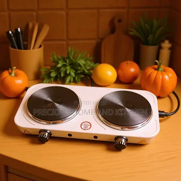 Joker 2000W Double Burner Electric Hot Plate - Brand New - 1