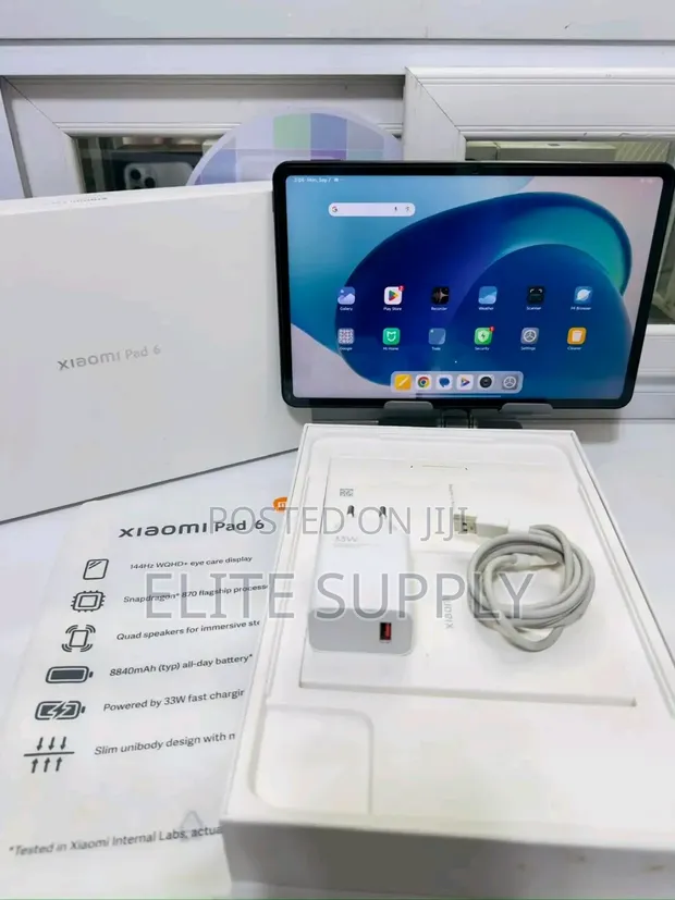 New Xiaomi Pad 6 256GB Black - 1