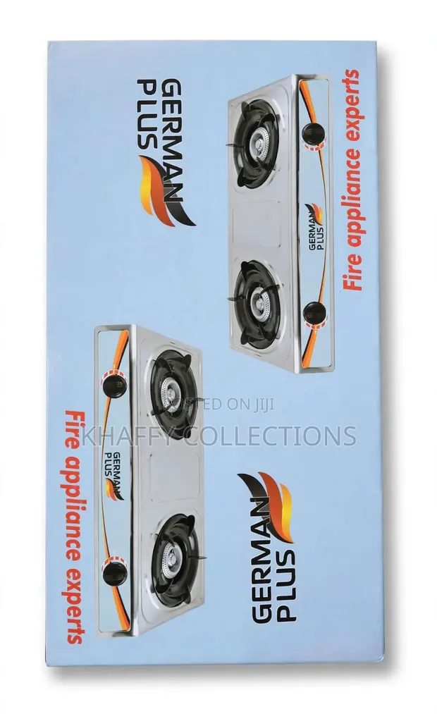 German Plus 2-Burner Gas Stove - 1