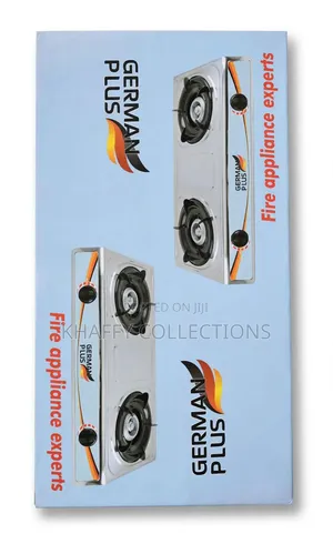 German Plus 2-Burner Gas Stove