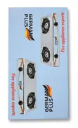 German Plus 2-Burner Gas Stove - 2