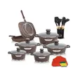 21 Piece J10 Nonstick Cookware Set - 2
