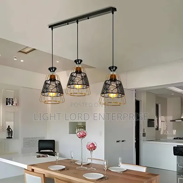 Ethiopia Dining 3-in-1 Pendant Light - 1